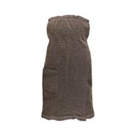 Oblačilo za savno sarong RENTO KENNO 85x145 cm črno-rjav